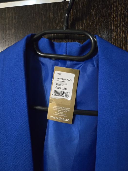 Sacou Marime L albastru