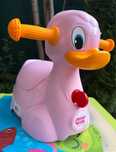 Oliță quack roz ergonomică detaşabilă