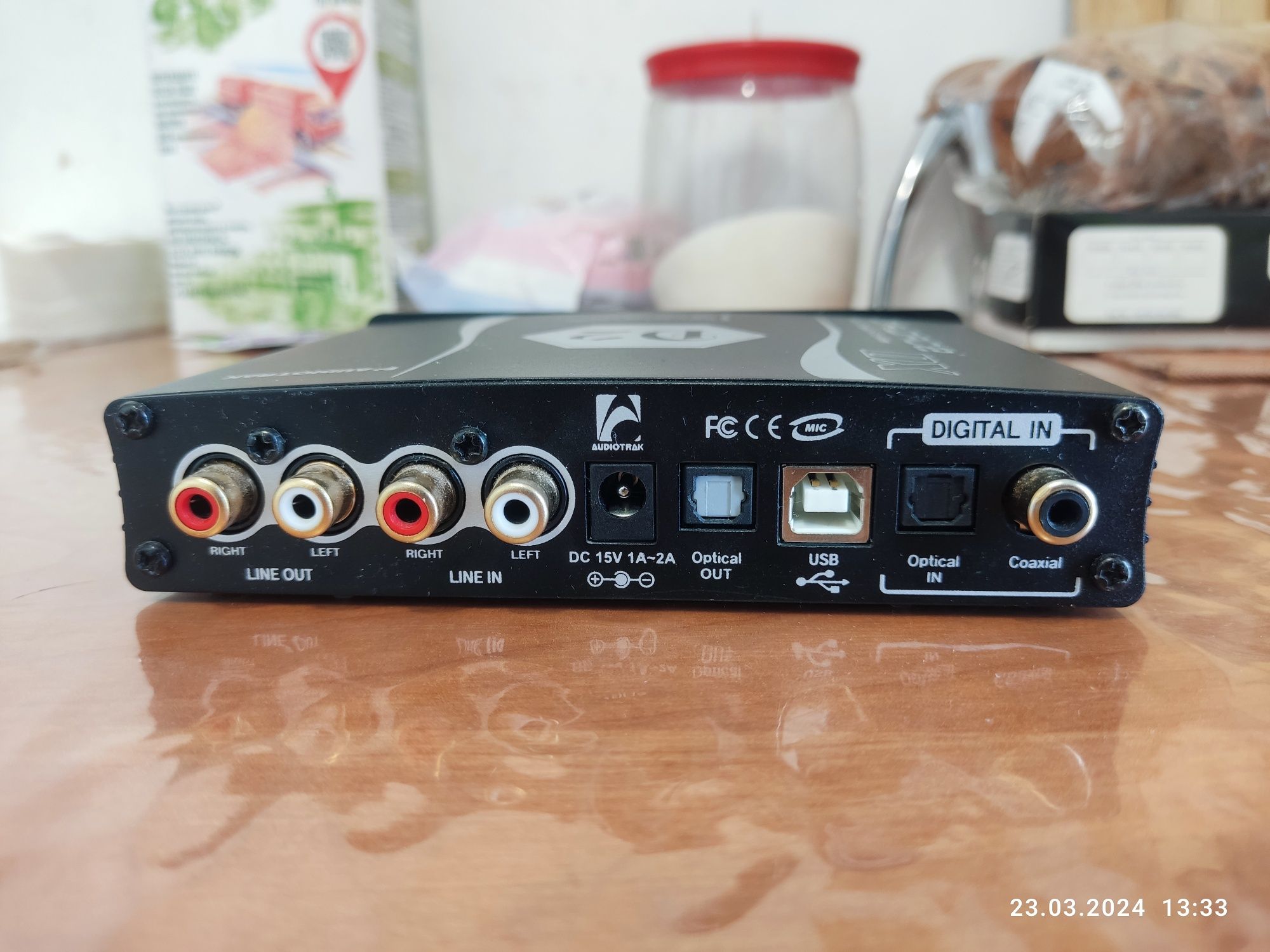 Audiotrak Dr.Dac 2 DX. Усилитель.