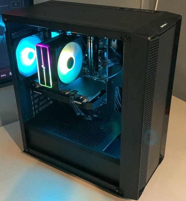 PC Nou - Gaming & Office | R5 7600X | RX 7600 | 1TB SSD  Gata de lucru