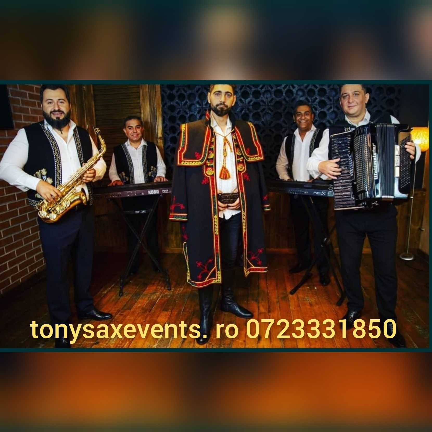 Formatie muzica - Tony Sax Events - Nunta Botez Petrecere privata