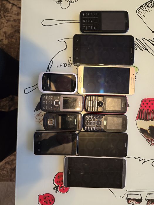 Lot 11 telefoane,functionale