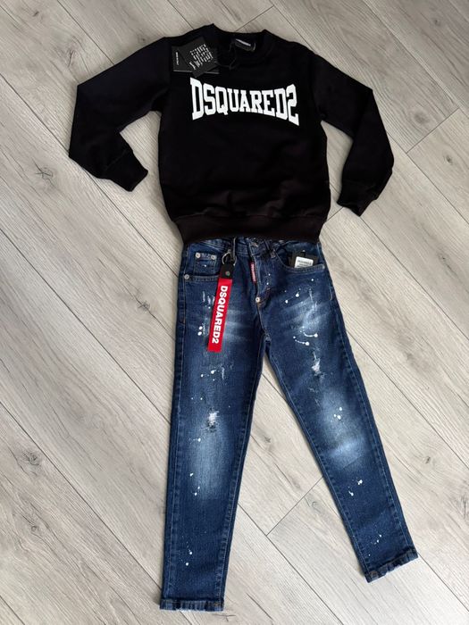 Blugi si bluza Dsquared2 Copii