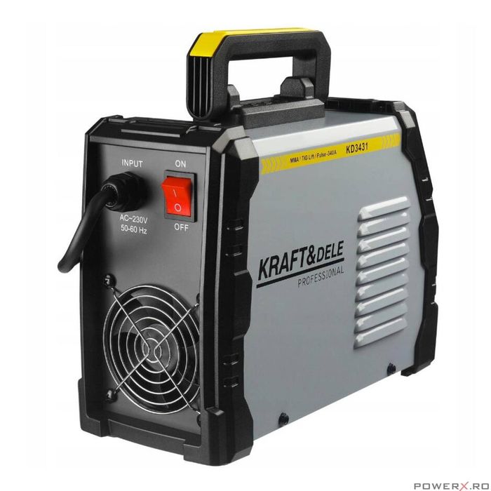 Aparat pentru sudura, invertor MMA TigLift, 340 amperi, Kraft
