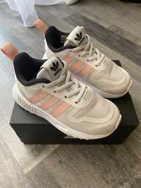 Adidas copii argintiu/roz