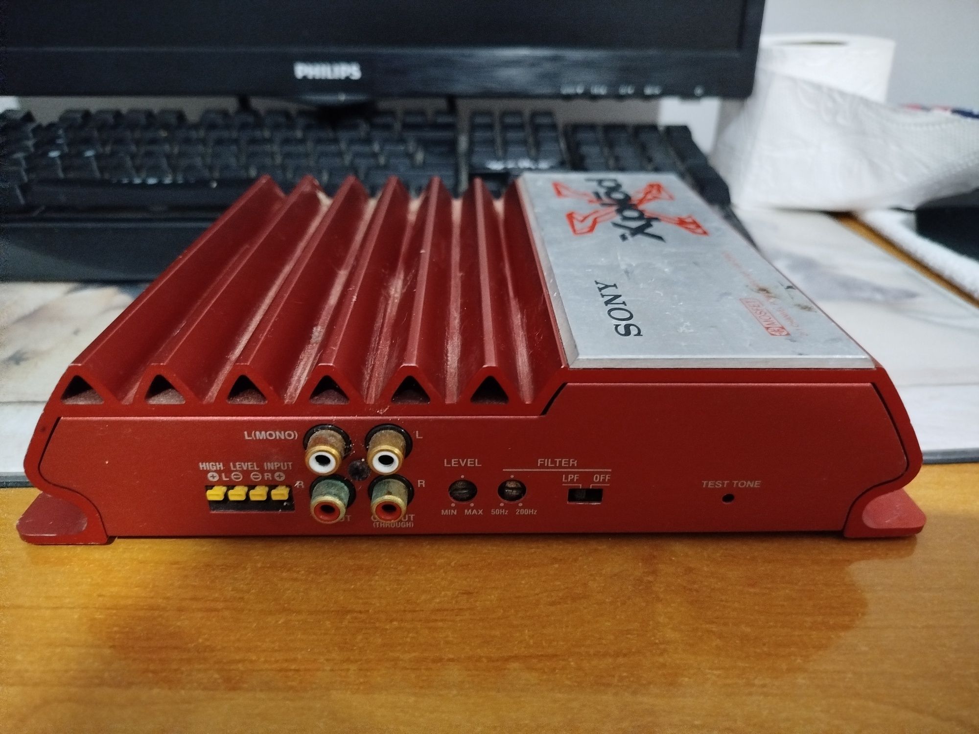 Усилвател Sony Xplod XM-255EX – 2-канален, 500W, Японско качество!