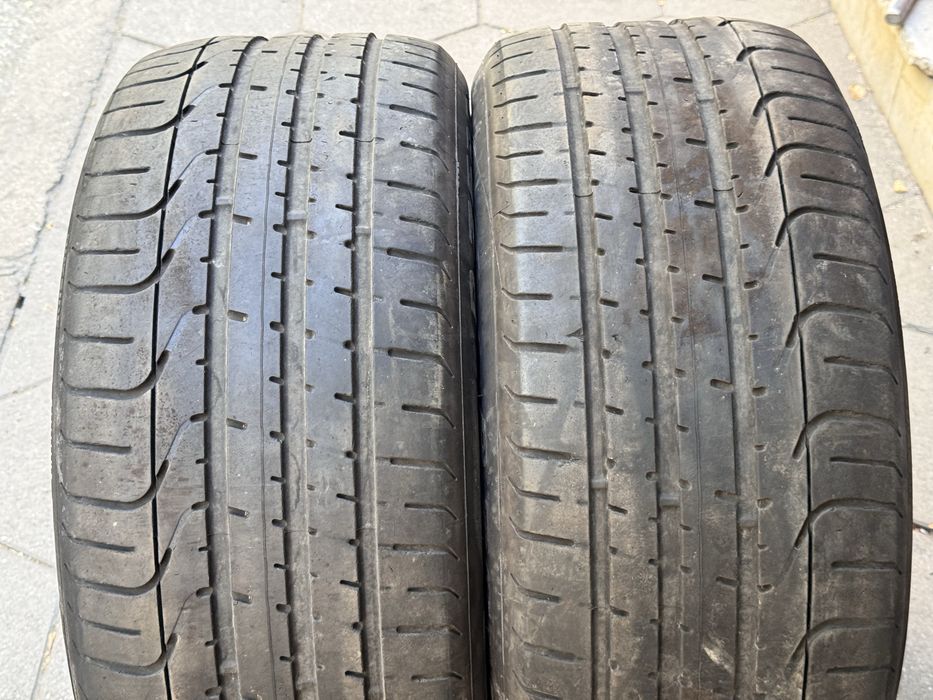 255/40/ZR19 Pirelli Pzero 2бр летни dot1814 4мм