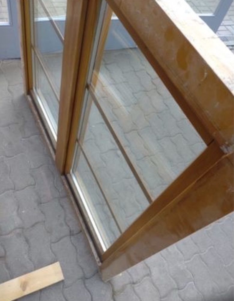 FEREASTRA LEMN TERMOPAN casa cabana traditional  H 130 x L 138 Garanti