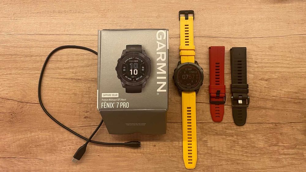 Vand Garmin Fenix 7 Pro Solar Saphire