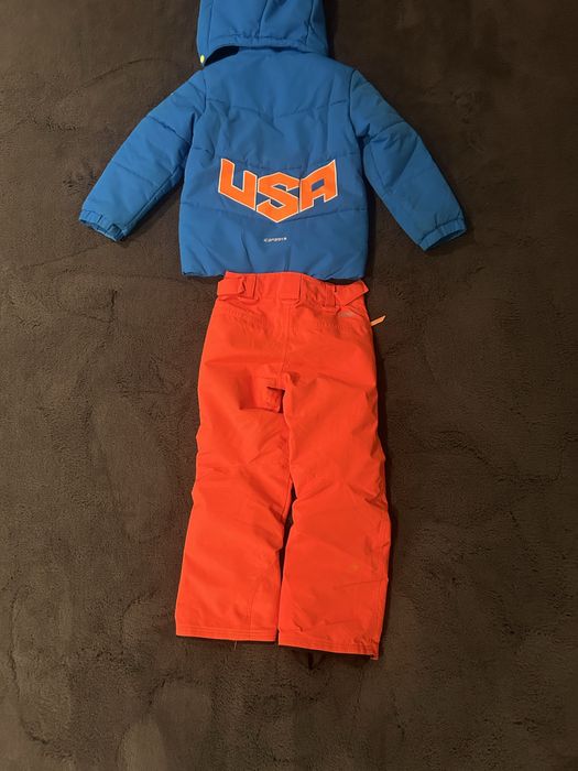 Детски ски екип за 6-7 години, 122 см