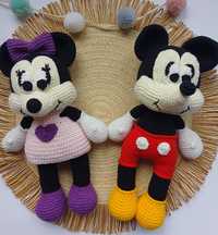 Плетена играчка - Мики и Мини
