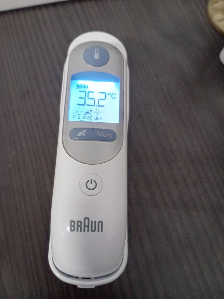 Termometru pentru copii cu infrarosu Braun ThermoScan 7 , digi