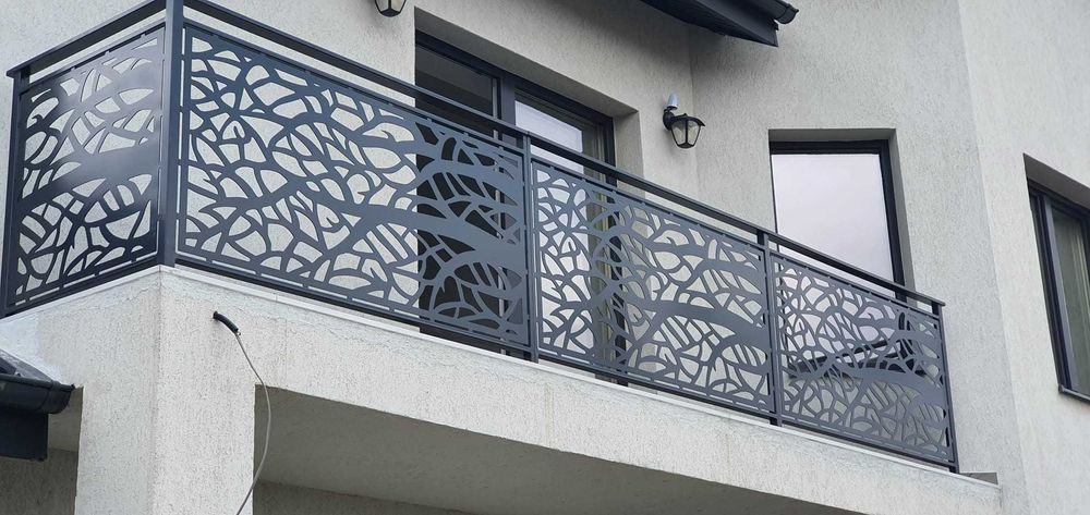 Porti si garduri,balustrade CNC,tabla traforata-modele premium