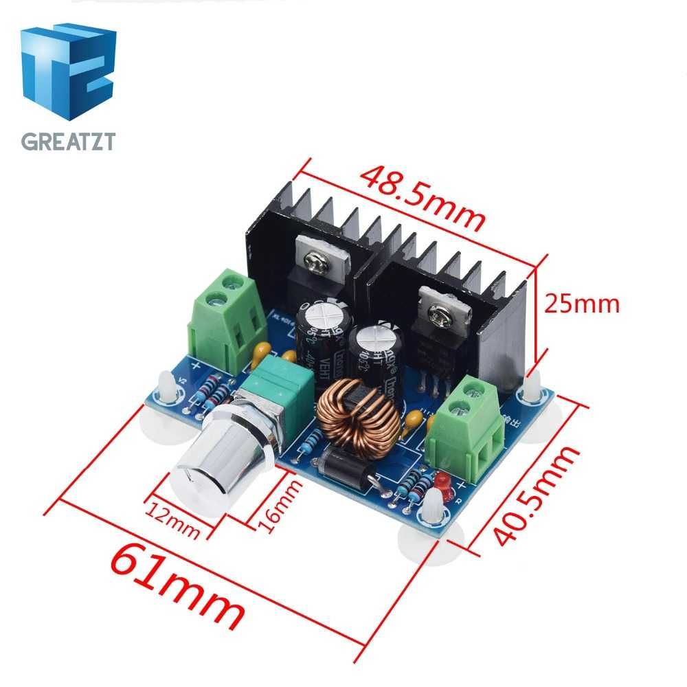 Sursă de alimentare Reglabil 4-40V la 1.25-36V