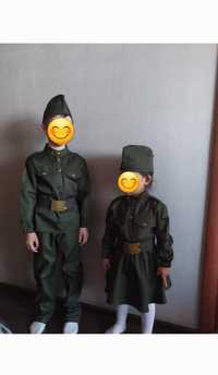 Военные костюмы на мальчиков и девочек на прокат. Военный костюм.