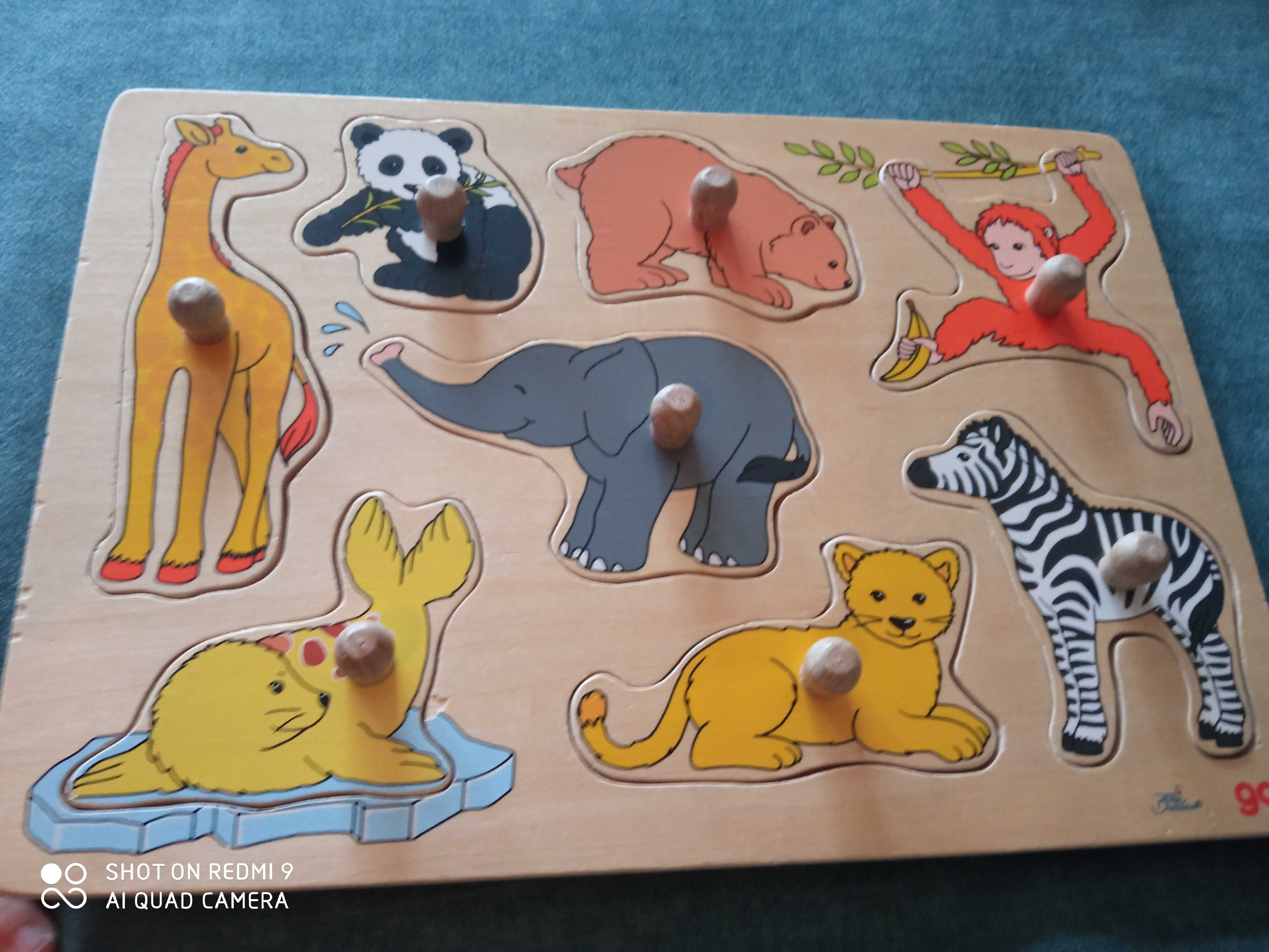 Лекарски комплект fisher price+2дървени пъзела