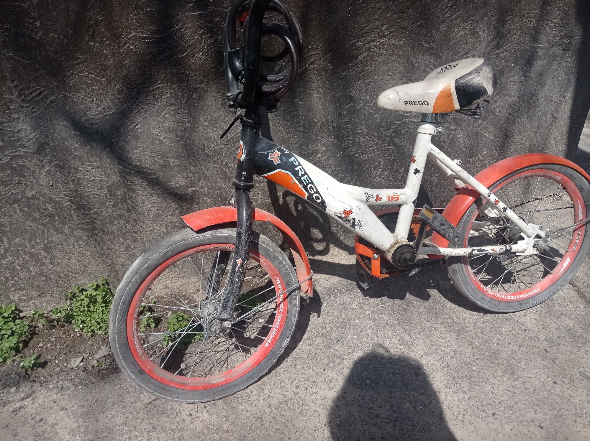 Велосипед детский на 5-8 лет, с гелевыми колесами