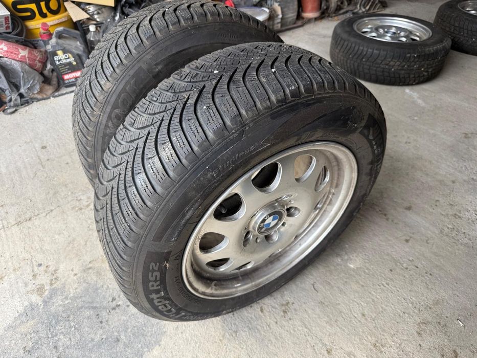 Set Jante originale Bmw 15" cu cauciucuri iarna