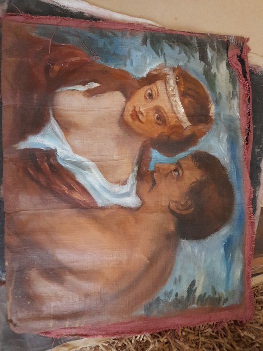 Picturi pe pinza fără rame