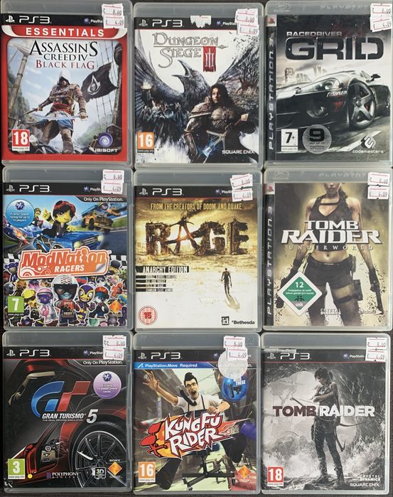 PS3 Игри playstation 3, плейстейшън 3 - 8 лв