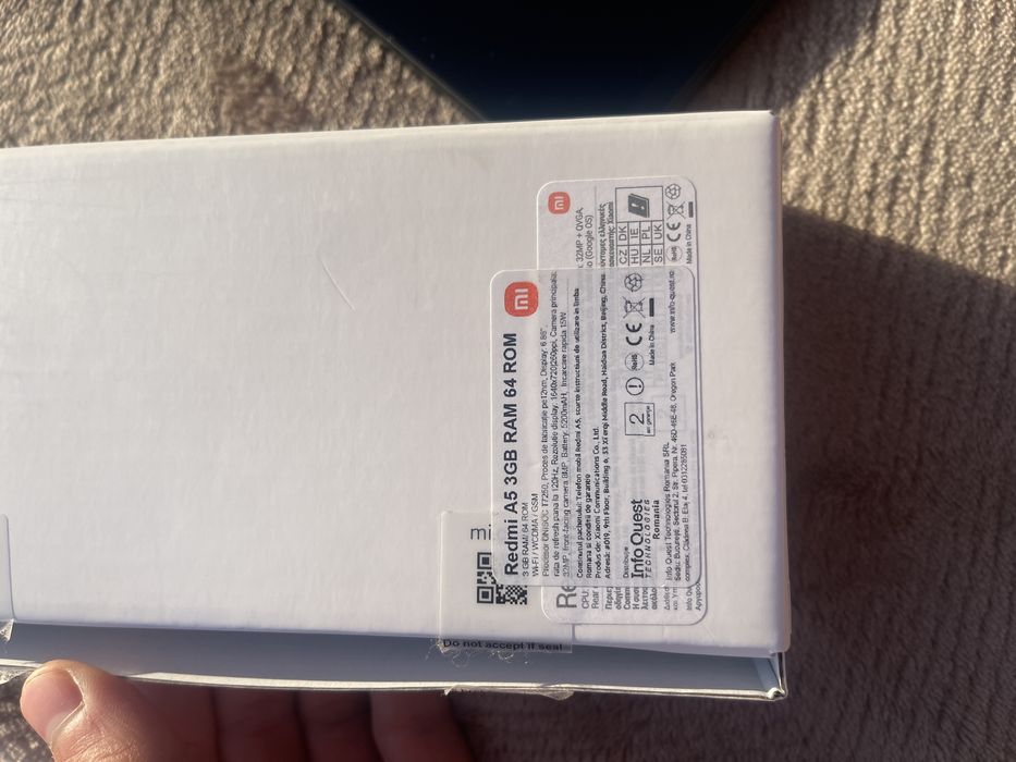 Redmi A5 3GB RAM 64G, nou