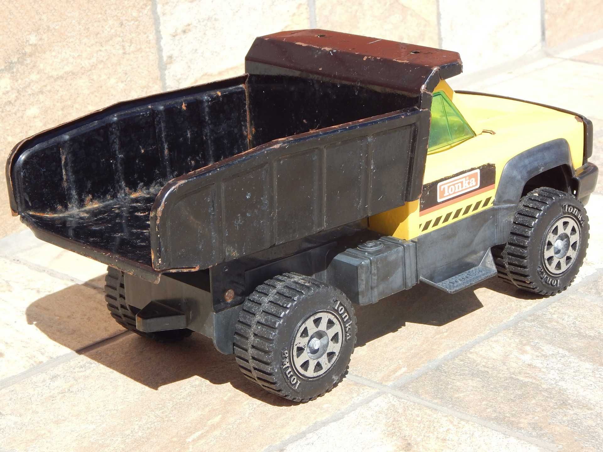 GMC Sierra 1500 1989 basculanta Tonka 1993 fab Mexic 34 cm tabla