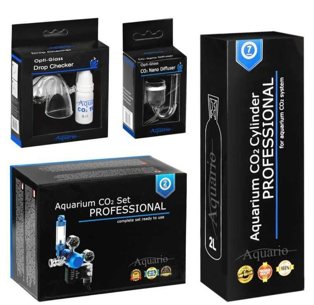 CO2 Acvariu (Garantie )Set Aquario BLUE Professional Cu Cilindru 5l
