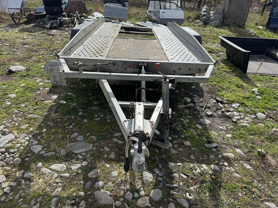 Platforma remorca trailer auto basculabila Humbaur