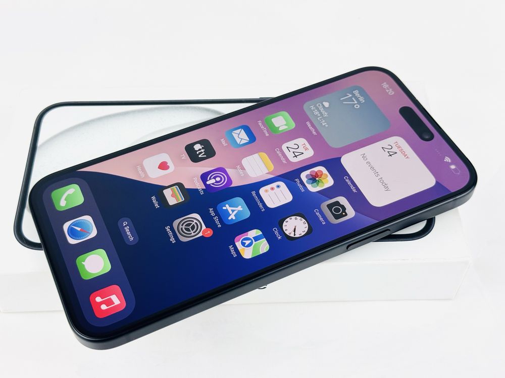 Apple iPhone 15 256GB Black 90% Батерия! Гаранция!