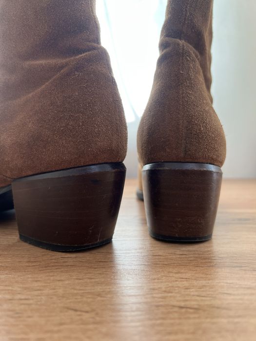 Замшевые казаки в отличном состоянии