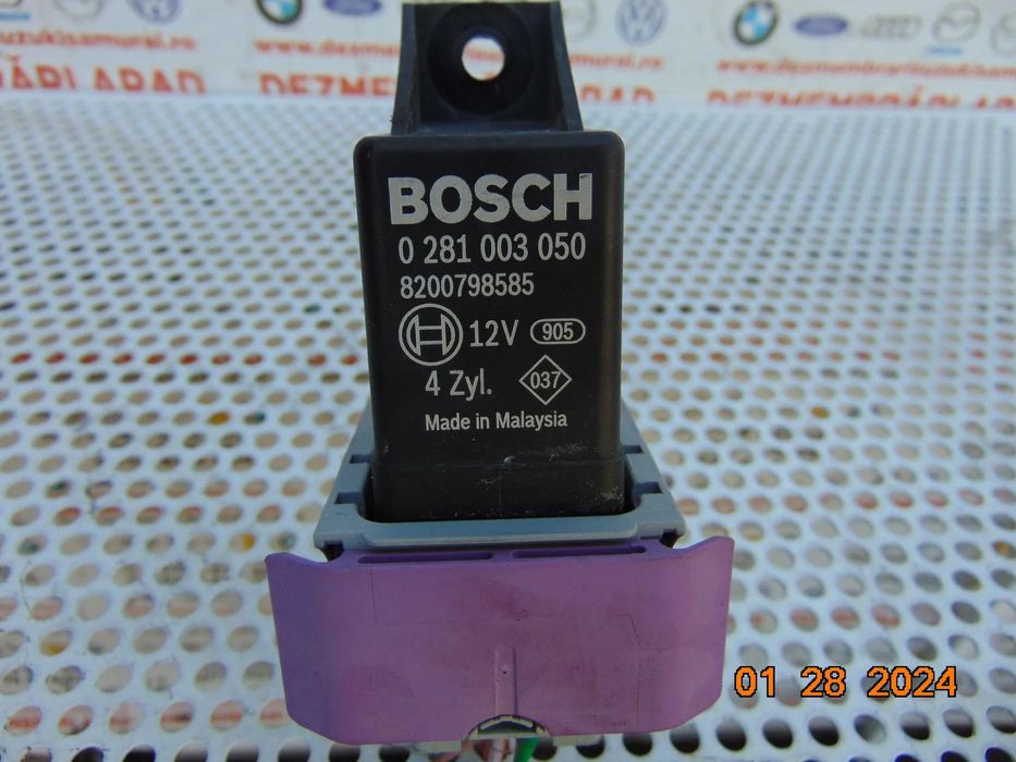 Releu Bujii Renault Scenic 3 megane 3Nissan Qashqai X Trail t32 Trafic Opel Vivaro 1.6 cod