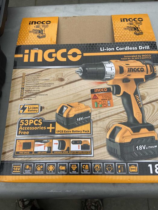 Autofiletanta 18V  Li-ion INGCO