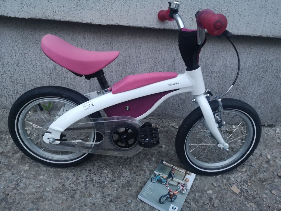 Bicicleta de copii BMW kidsbike 2 in 1, 14 zoll, de la 2,5 la 6 ani
