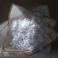 Атласные розы (букеты)