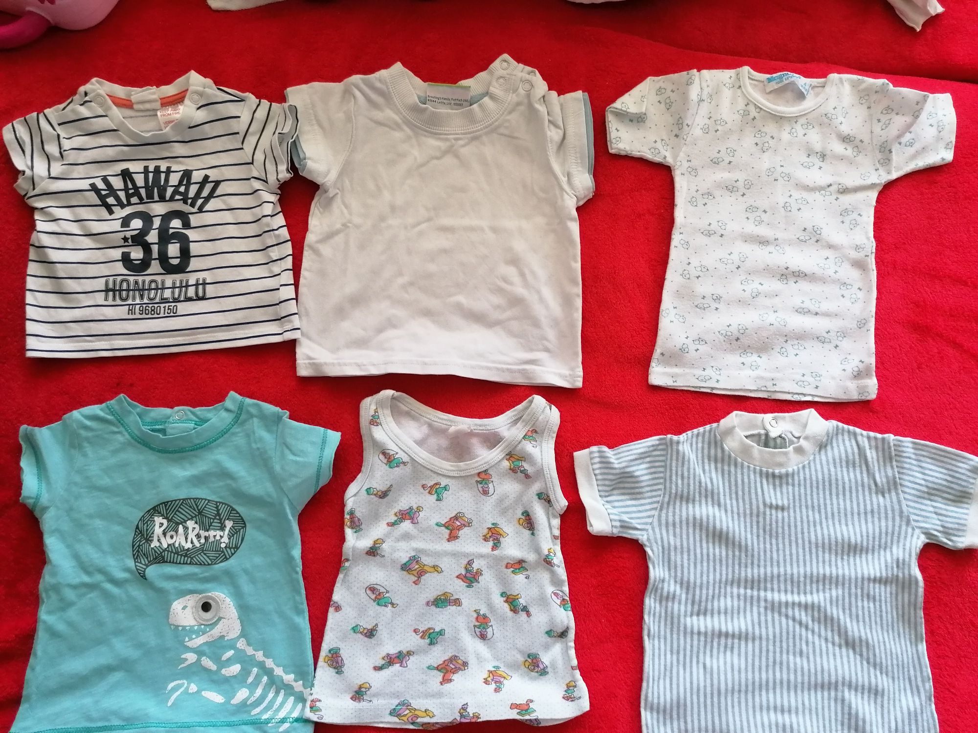 Lot tricouri bebe 12 bucati