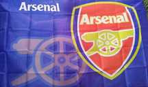 Знаме на FC Arsenal (Арсенал) с размер 90х145см