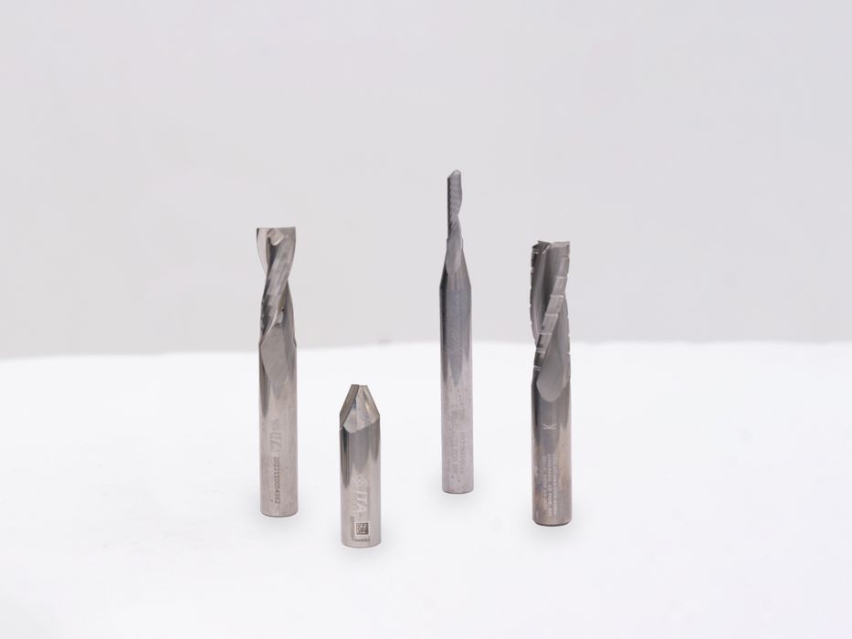 Фрезы концевые по аллюминию, пластику