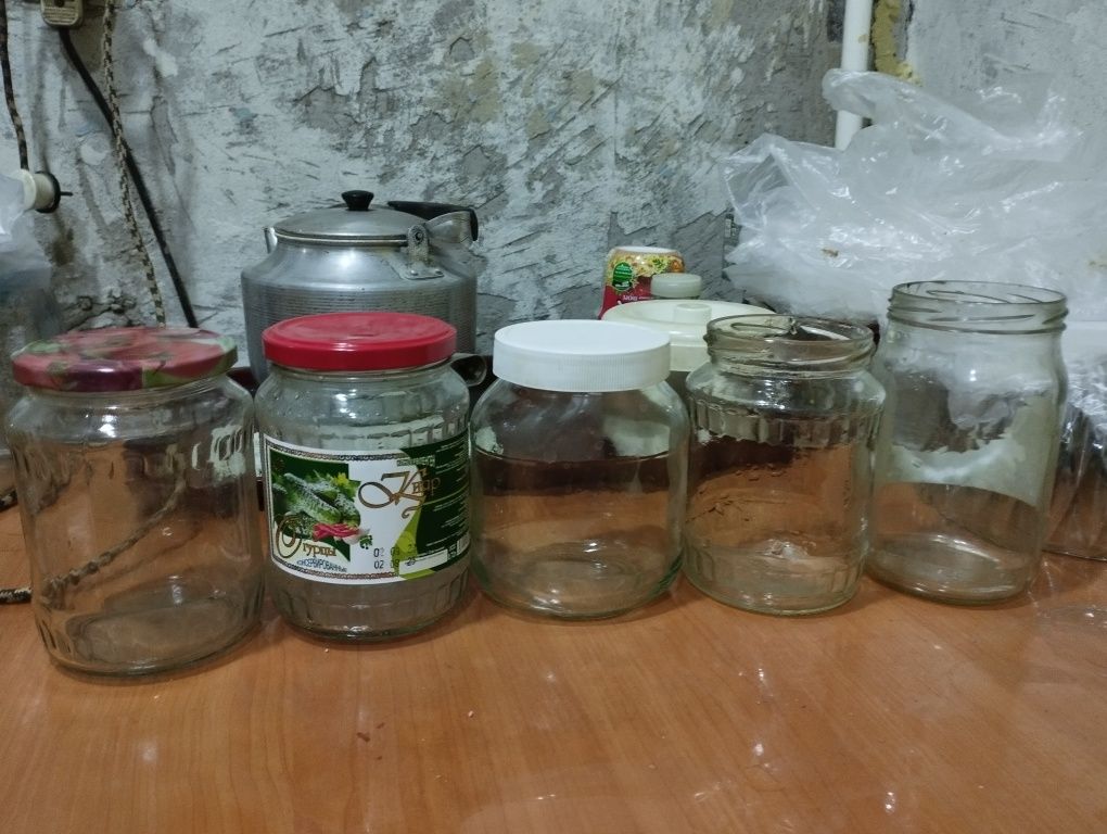 Банки стеклянные