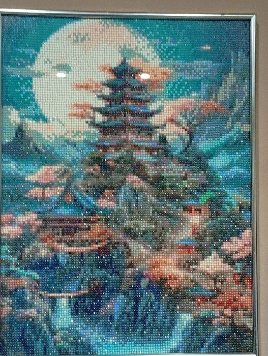 Готови рамкирани диамантени гоблени