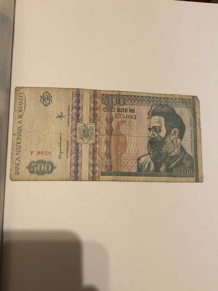 Bancnote 100, 500, 1000 lei