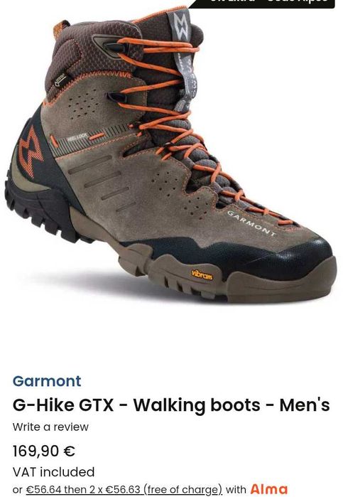 Garmont G-Hike Li Gore Tex мъжки туристически обувки номер 43