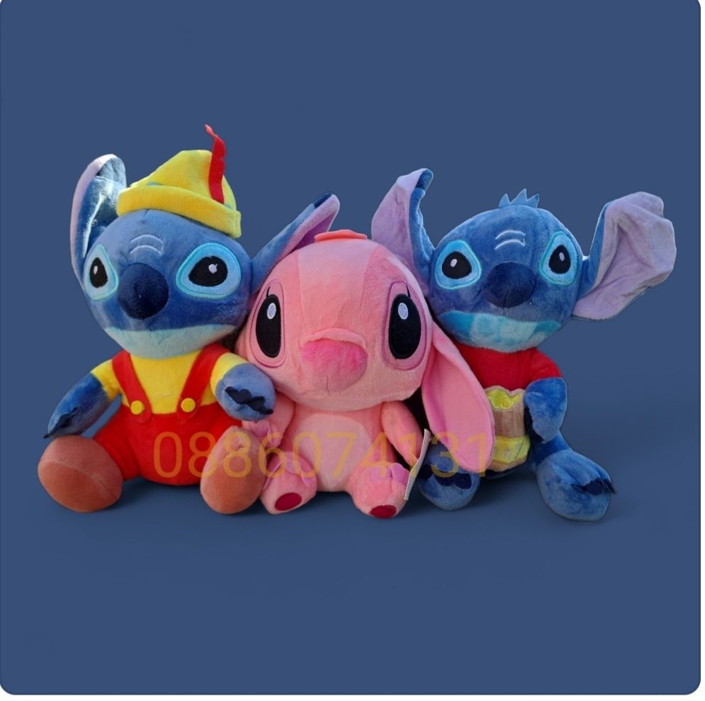 Плюшена играчка Лило и Стич, 25-30см Lilo Stitch плюшени играчки
