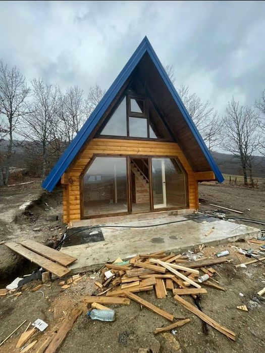 Facem cabane din lemn cu izolație