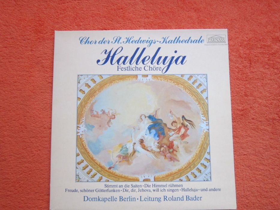 vinil Halleluja -Chor Kathedrale Berlin &Halleluja -Mozart, Bach