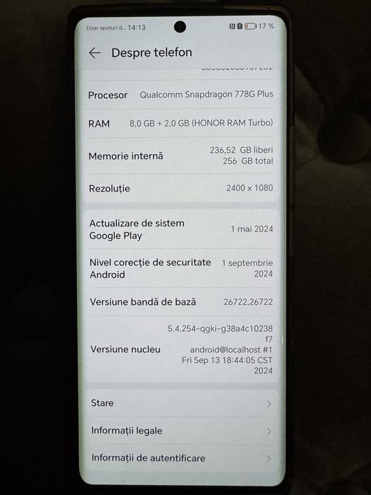 telefon HONOR 70 Second Hand