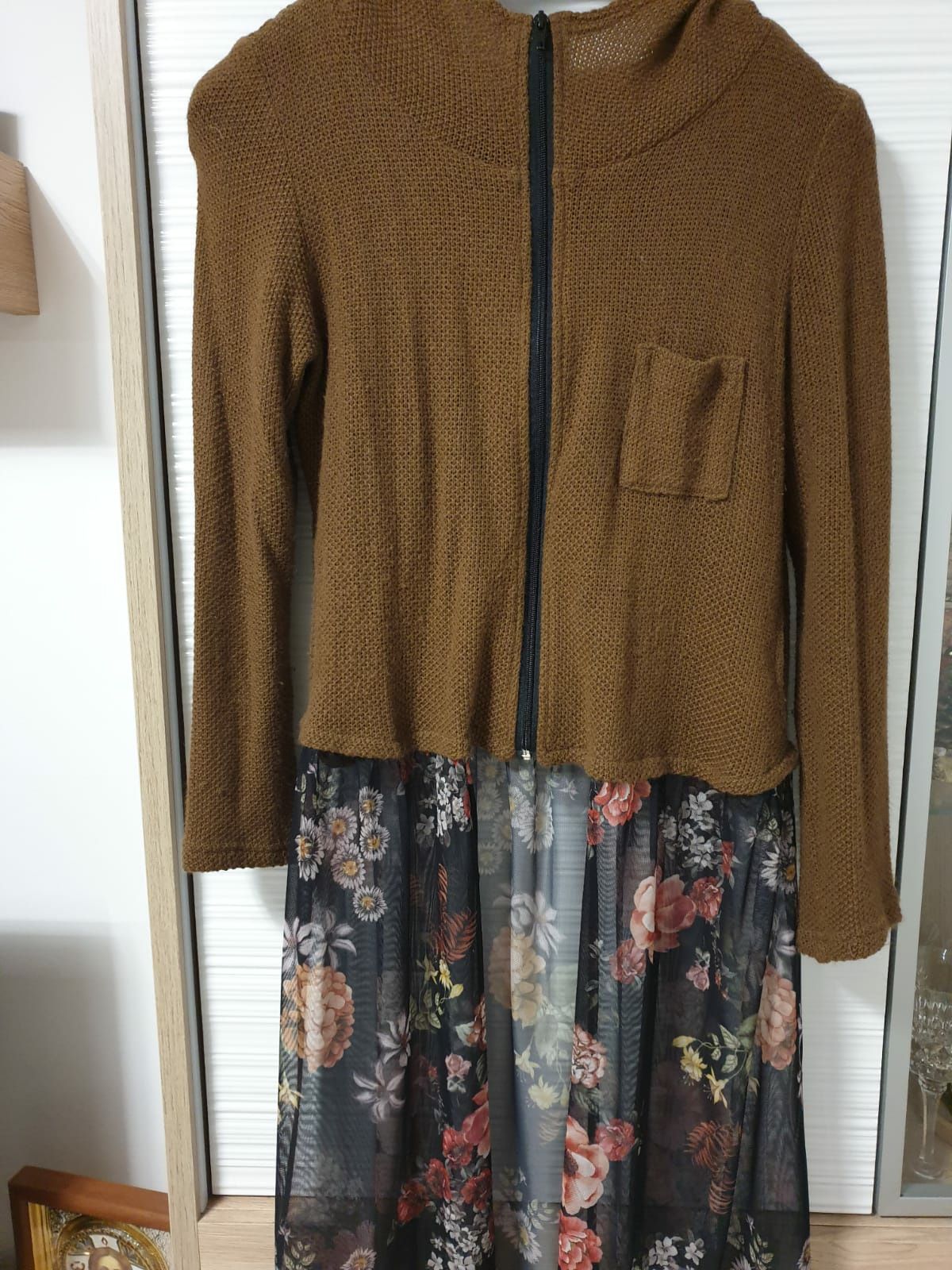 Geci Mathilde marimea 40 si cardigan Zara