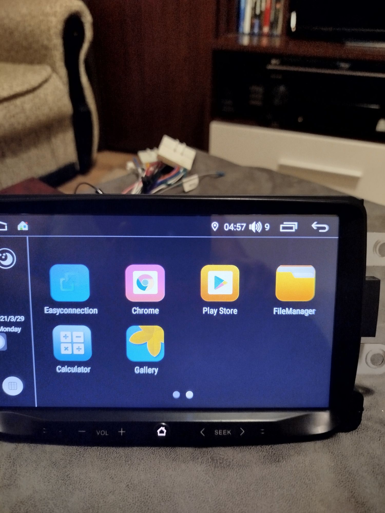 Navigatie Android 4GB+32GB, wireless, BT, GPS, WiFi, USB ,  Duster