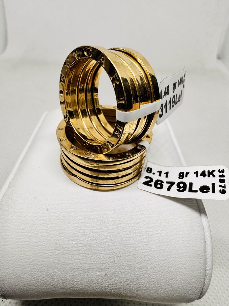 Set Verighete Bvlgari 8,11gr - 9,45gr