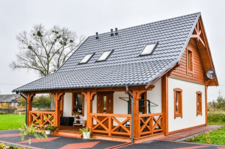 Casute de lemn si cabane in forma literei A de diferite modele si dime