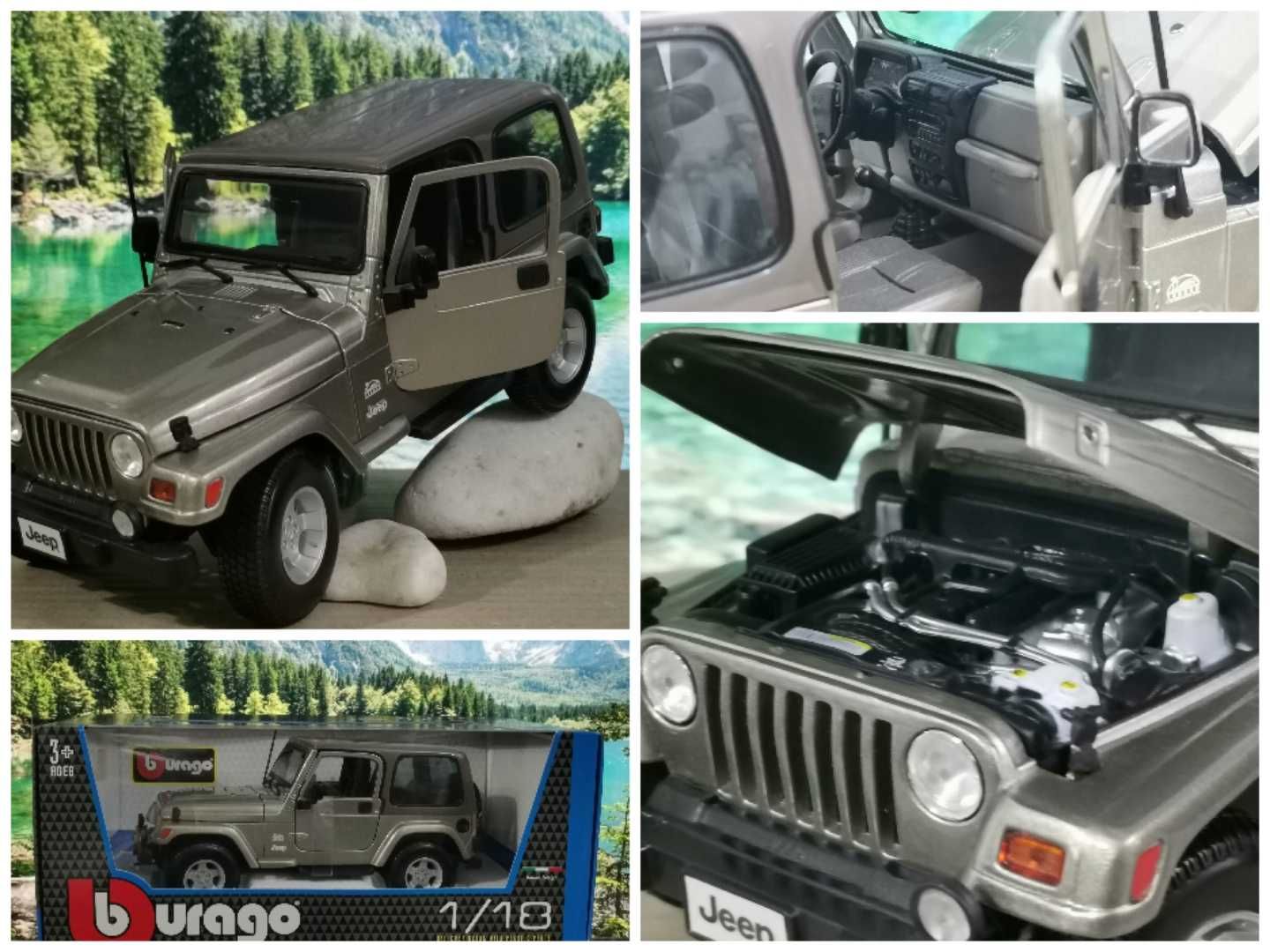 От 120лв-205лв Модели 1:18 - FIAT/LADA/VW/Jeep/Rover/McLaren